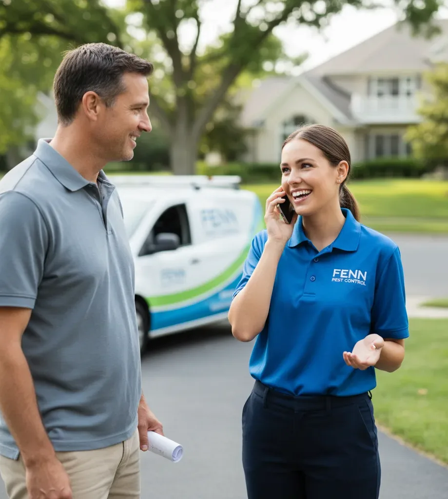 Fenn Pest Control customer support in Falconer